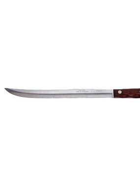 Vtg Case XX Carving Knife 116-8" Blade Fine Wood Handle 2147079 Finger Notches